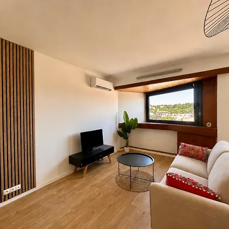 P2 Climatise Proche Centre Avec Vue Imprenable Апартаменты